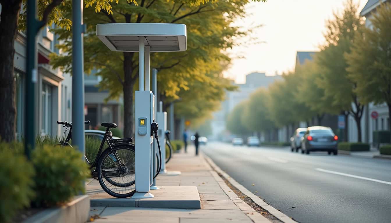 Carte des bornes de recharge publiques à Dardilly