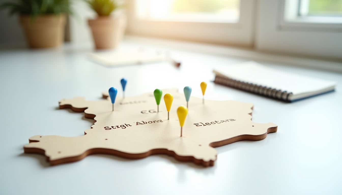 Carte des bornes de recharge publiques à Saint-Alban-Leysse avec localisation des réseaux IZIVIA, eborn et Electra
