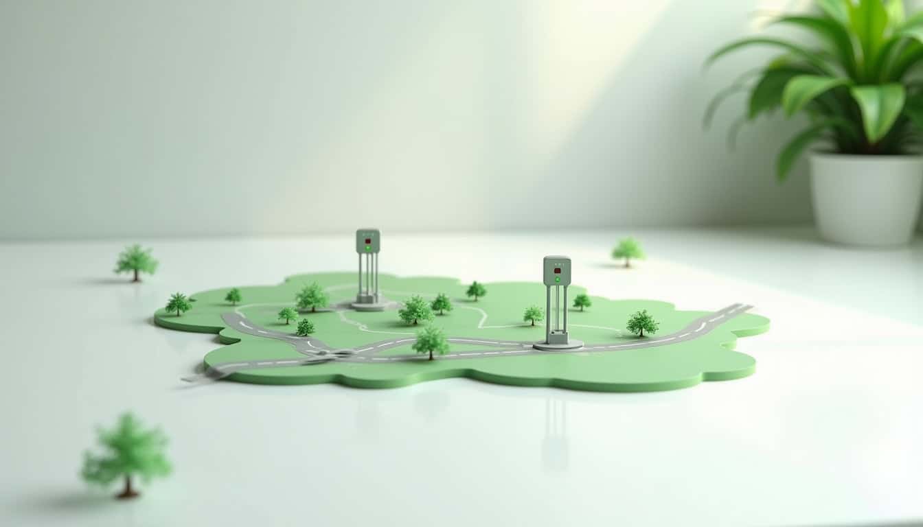 Carte des points de recharge pour véhicules électriques à Stenay et ses environs