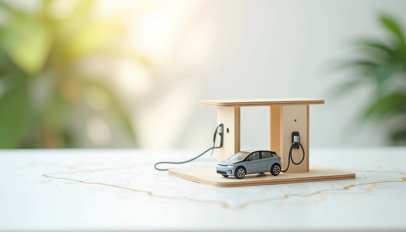 Carte des stations de recharge publiques à Collégien