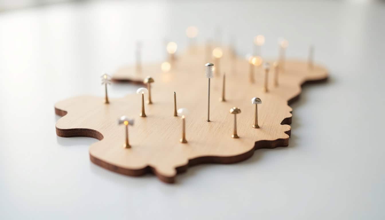 Carte illustrant les emplacements des bornes de recharge dans la ville de Tarascon-sur-Ariège