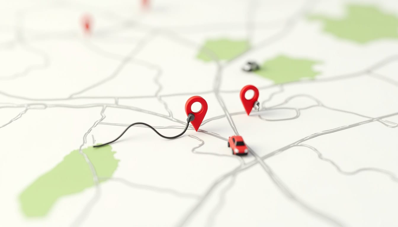 Carte illustrée des bornes de recharge publiques à Conflans-en-Jarnisy
