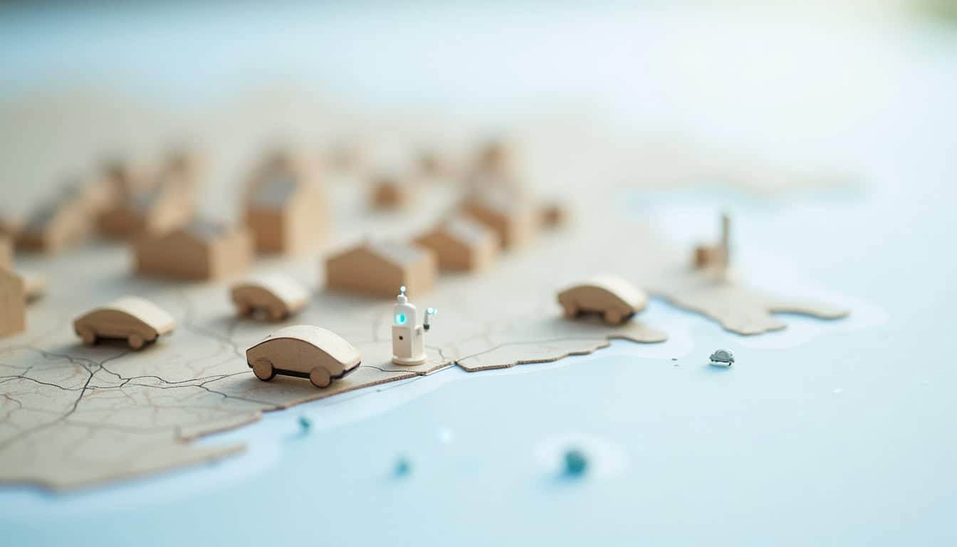 Cartographie des bornes de recharge publiques à Carcans avec localisation des principaux points d'accès