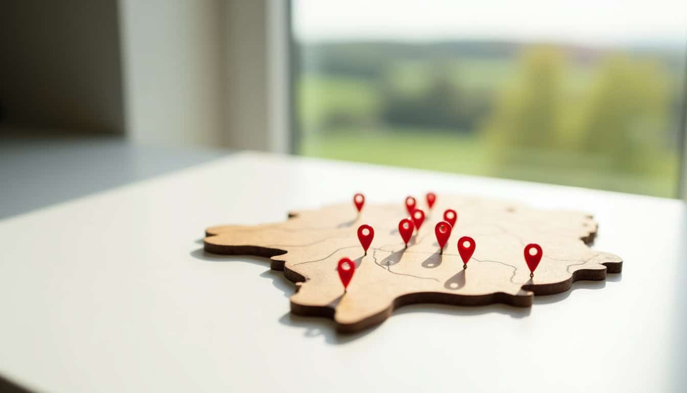 Cartographie des stations de recharge publiques autour de Hautot-sur-Mer