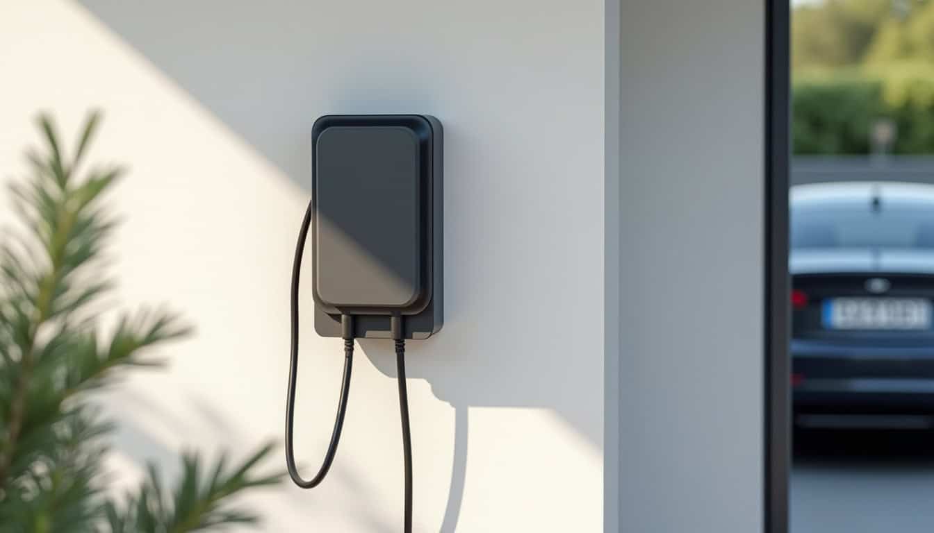 Comparaison de différentes bornes de recharge murales installées à Ille-sur-Têt