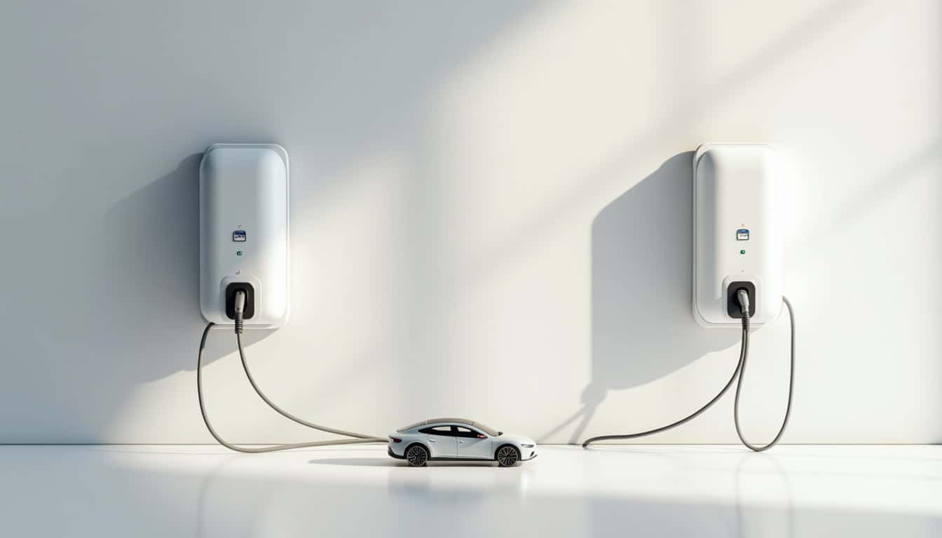 Comparaison de différentes bornes de recharge murales pour véhicules électriques