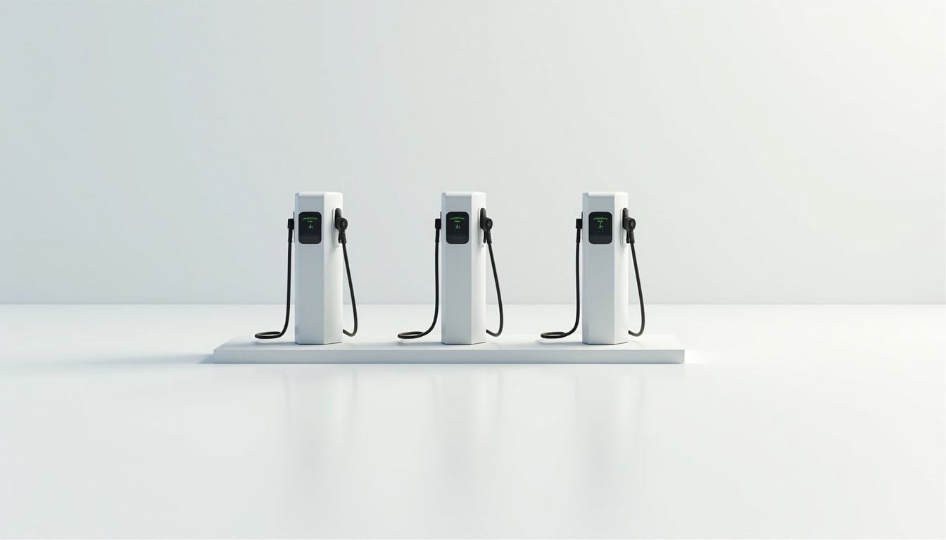Comparaison de différents modèles de bornes de recharge électriques modernes