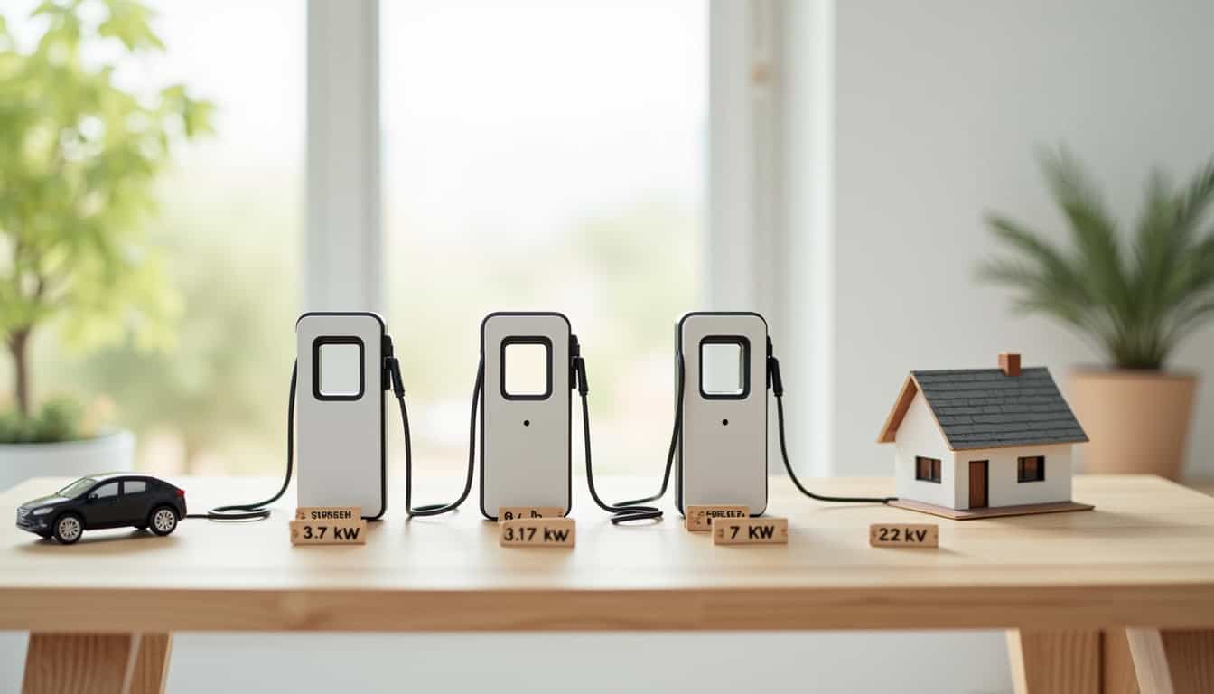 Comparaison des différents modèles de bornes électriques pour usage résidentiel à Valras-Plage