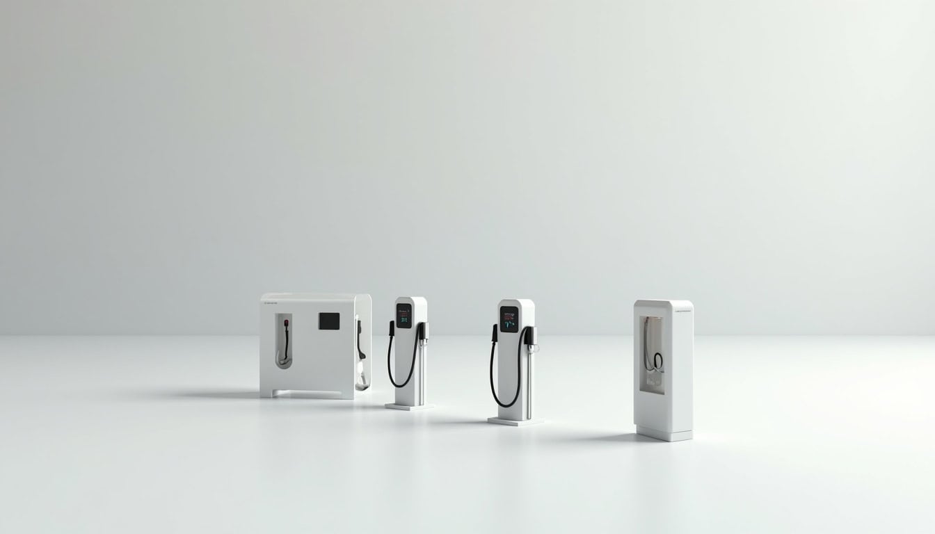 Comparaison des différents types de bornes de recharge électrique