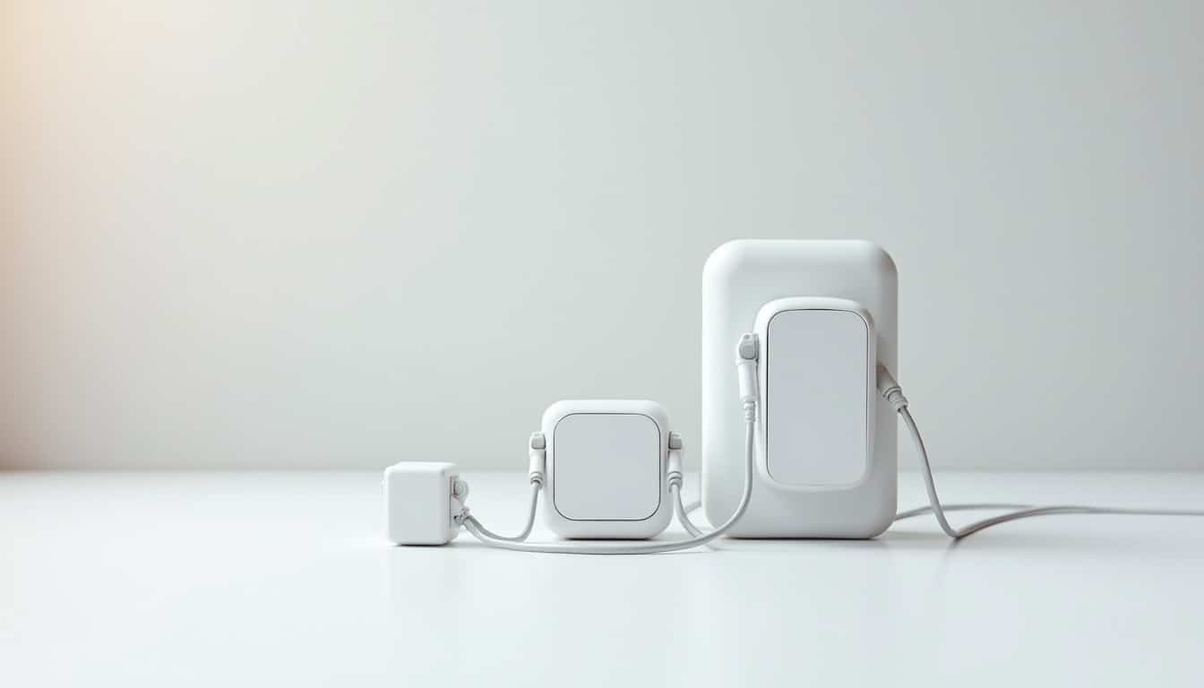 Comparaison entre différentes bornes de recharge électrique: wallbox 7 kW, 11 kW et prise renforcée