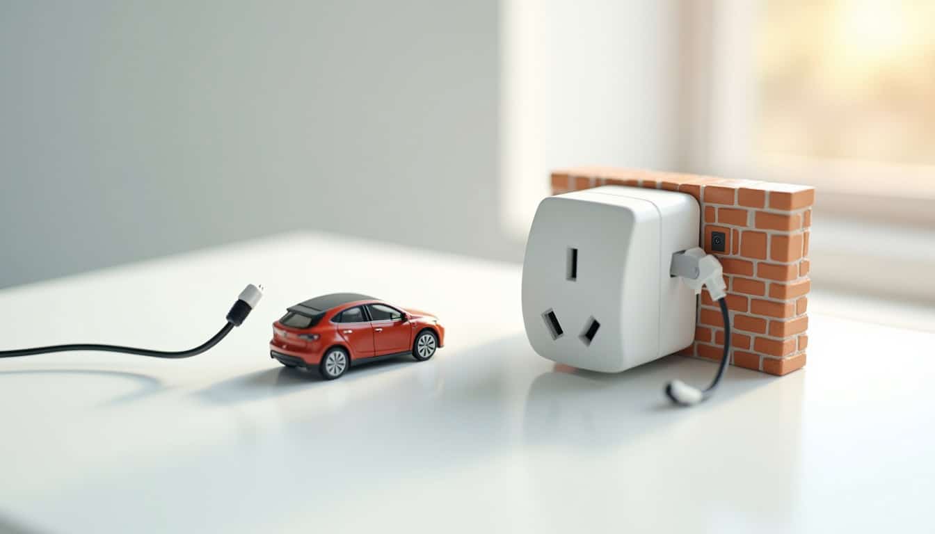 Comparaison entre prise renforcée et borne murale pour véhicule électrique