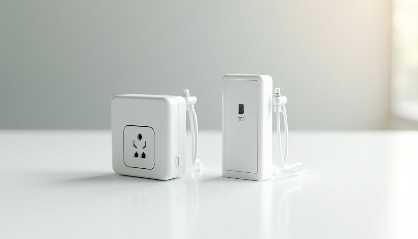 Comparaison entre une prise renforcée et une borne murale pour véhicule électrique à Finhan
