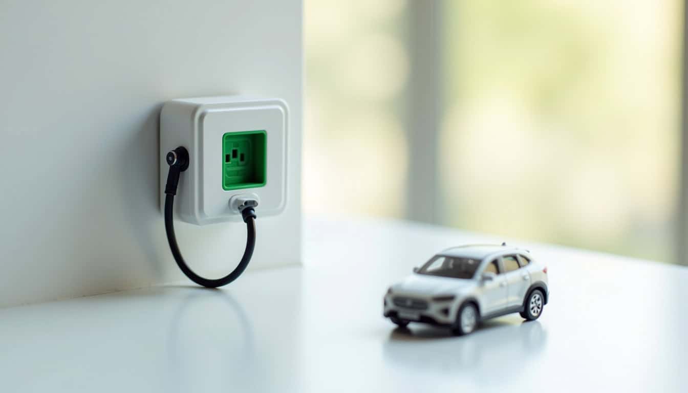 Comparaison entre une wallbox murale et une prise Green
