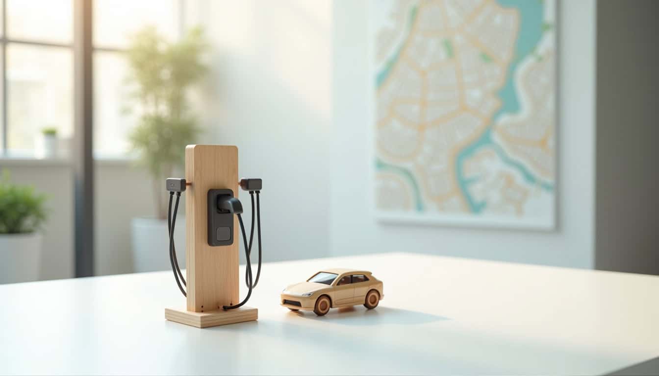 Comparaison visuelle des différents types de bornes de recharge électrique disponibles à Langres