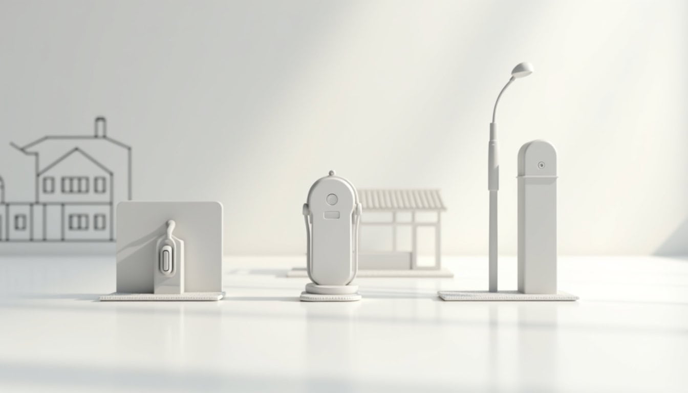 Comparaison visuelle des différents types de bornes de recharge IRVE