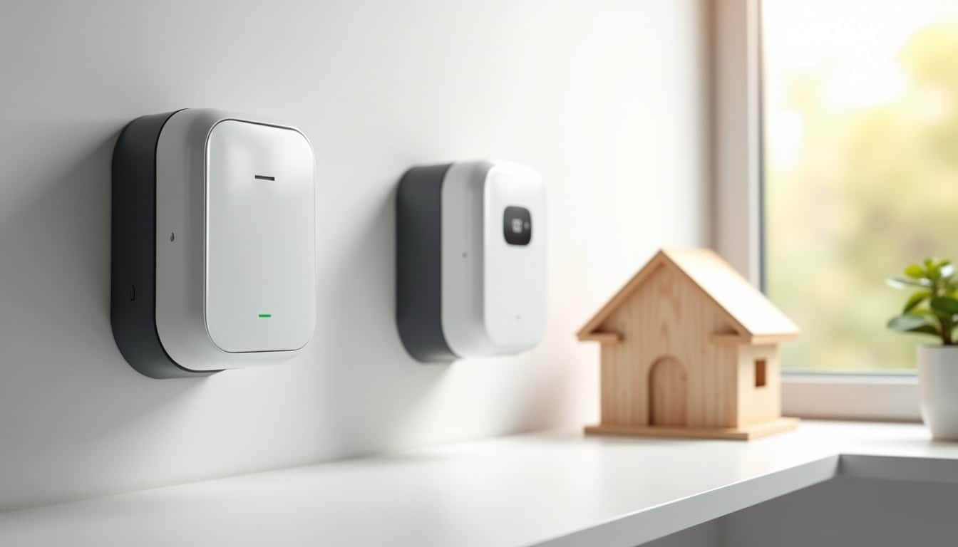 Comparaison visuelle entre différents types de bornes de recharge murales et leur emplacement possible