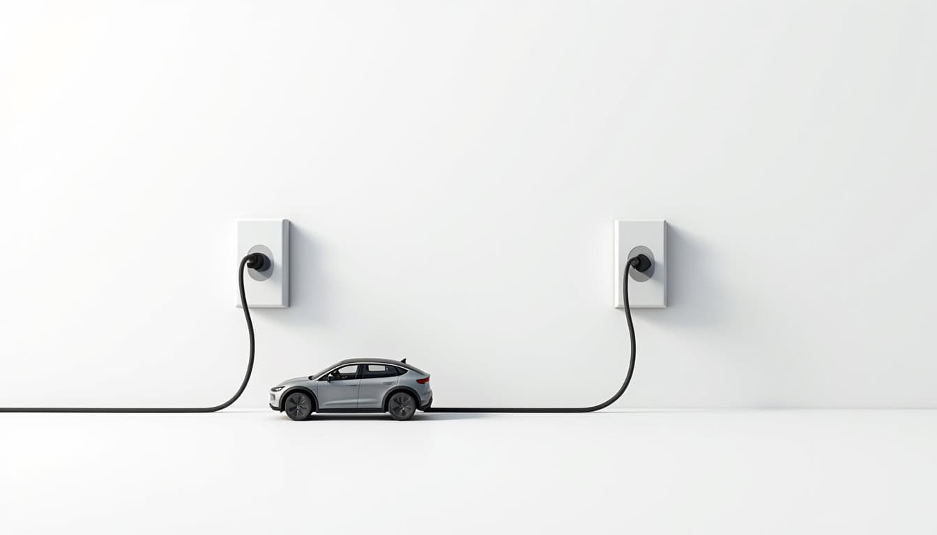 Comparaison visuelle entre prise renforcée et borne murale pour véhicule électrique