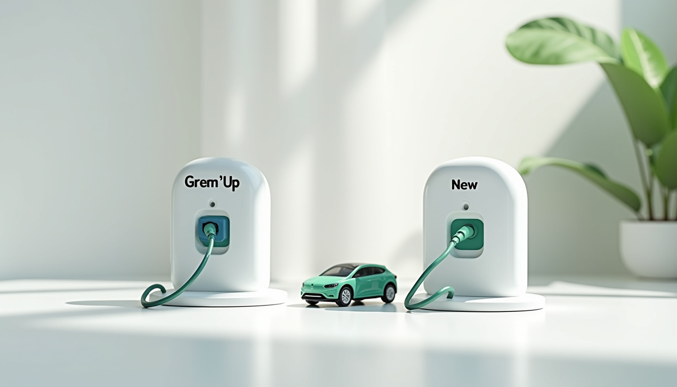 Comparaison visuelle entre une prise Green