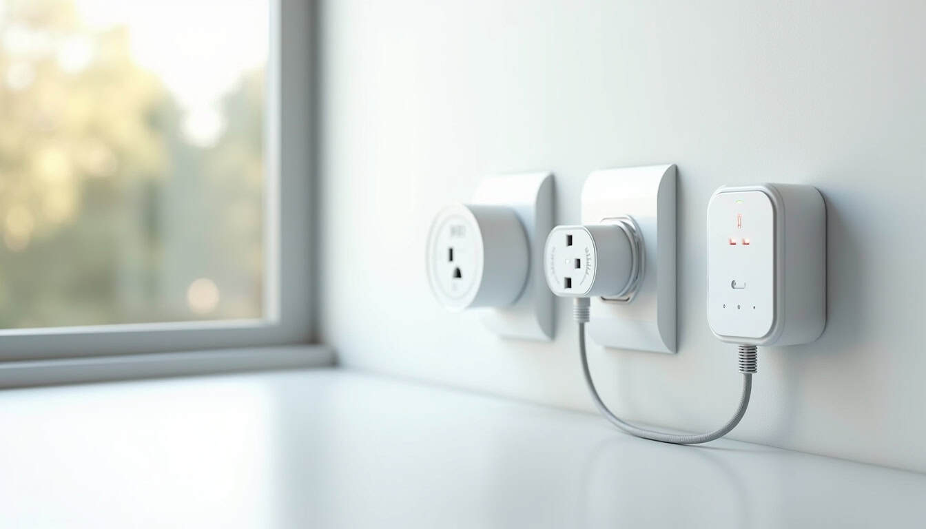 Comparaison visuelle entre une prise renforcée, une borne murale simple et une borne intelligente connectée