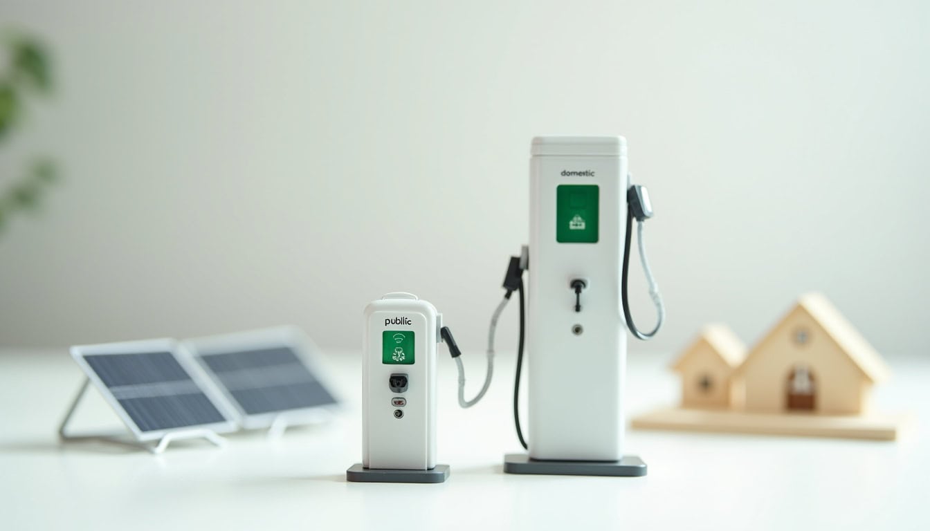 Comparatif des différents types de bornes de recharge électrique disponibles à Saint-Victor-sur-Rhins