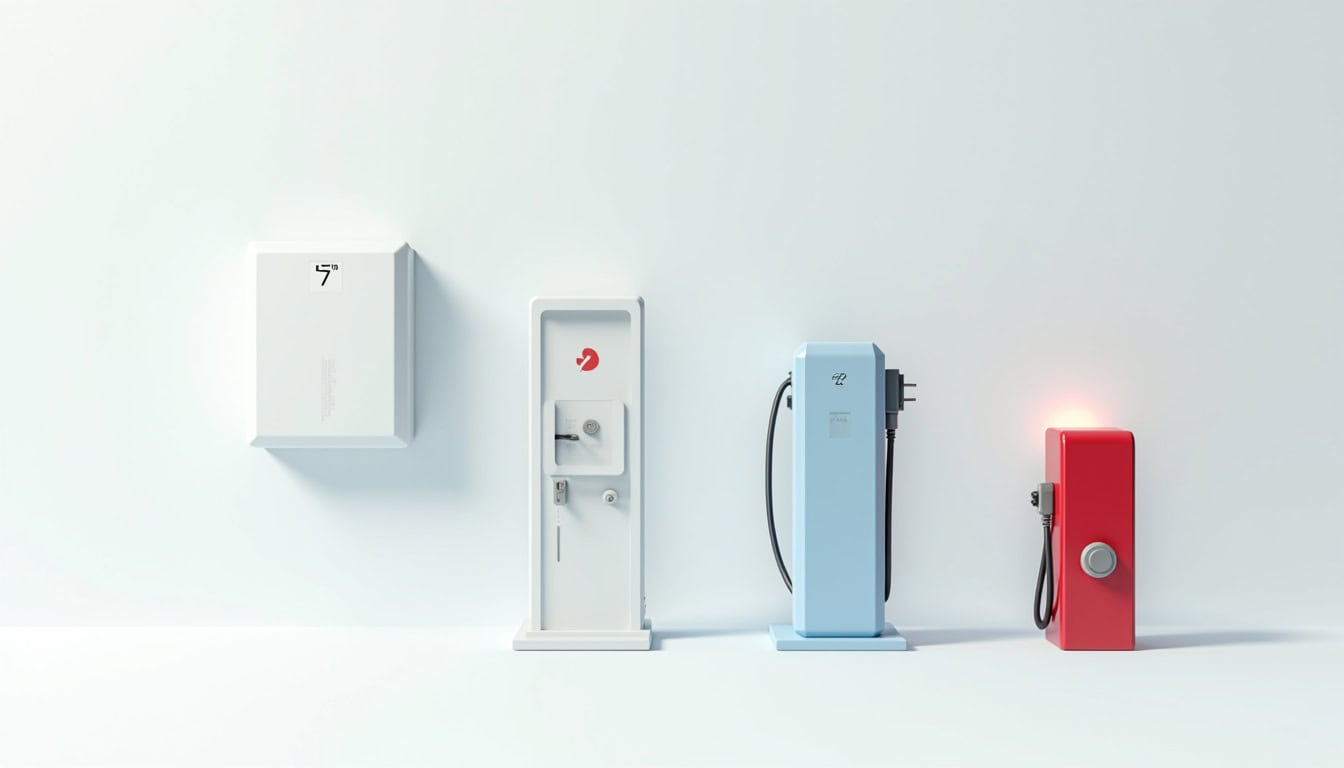 Comparatif des différents types de bornes de recharge pour véhicules électriques