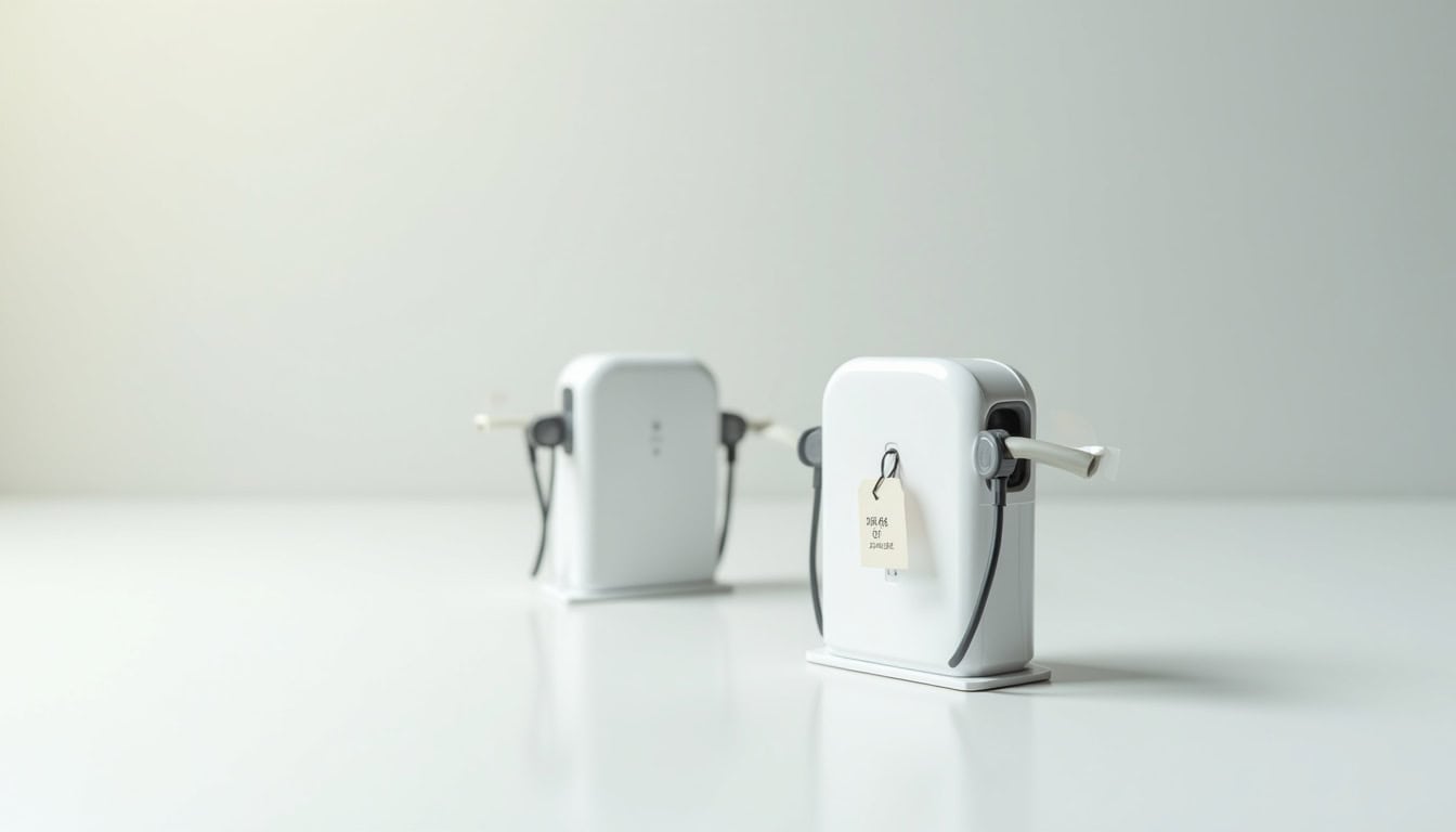 Comparatif des prix des différentes bornes de recharge installées à Orgeval