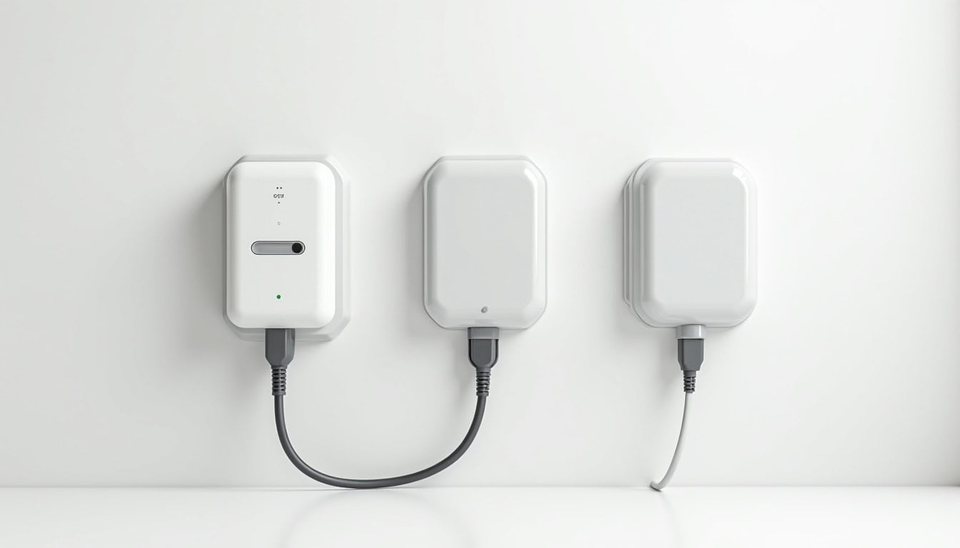 Comparatif visuel des différents types de bornes de recharge murales pour voiture électrique