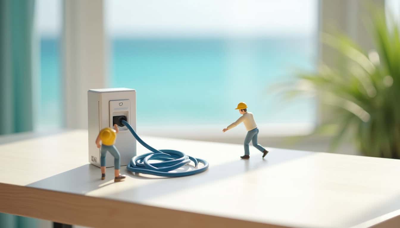 Détail des coûts d'installation d'une borne de recharge électrique à La Désirade: matériel, main-d'œuvre, câblage