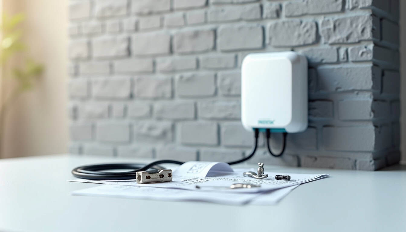 Devis d'installation d'une wallbox 7 kW avec détails des frais de main-d'œuvre et matériel