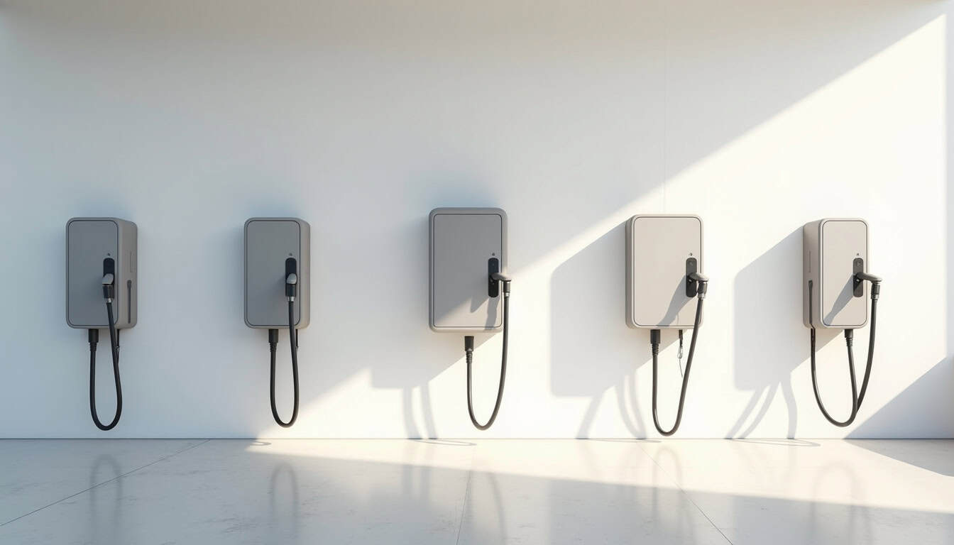 Différents modèles de bornes de recharge électrique pour véhicules électriques
