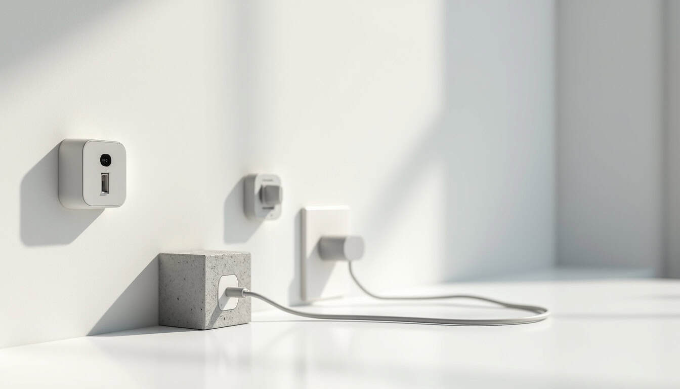 Différents modèles de bornes de recharge électrique: wallbox, prise renforcée et borne rapide