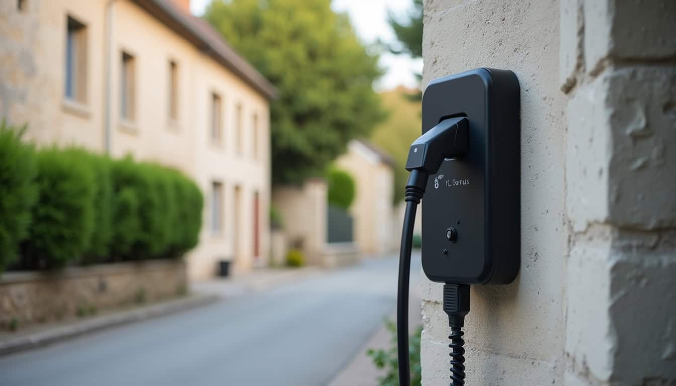 Différents modèles de bornes de recharge installées à Venansault