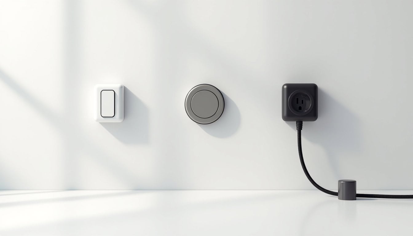 Différents modèles de bornes de recharge murales et prises renforcées