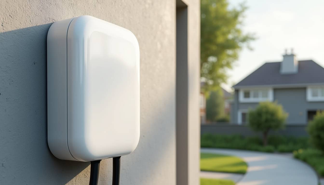 Différents modèles de bornes de recharge murales pour véhicules électriques