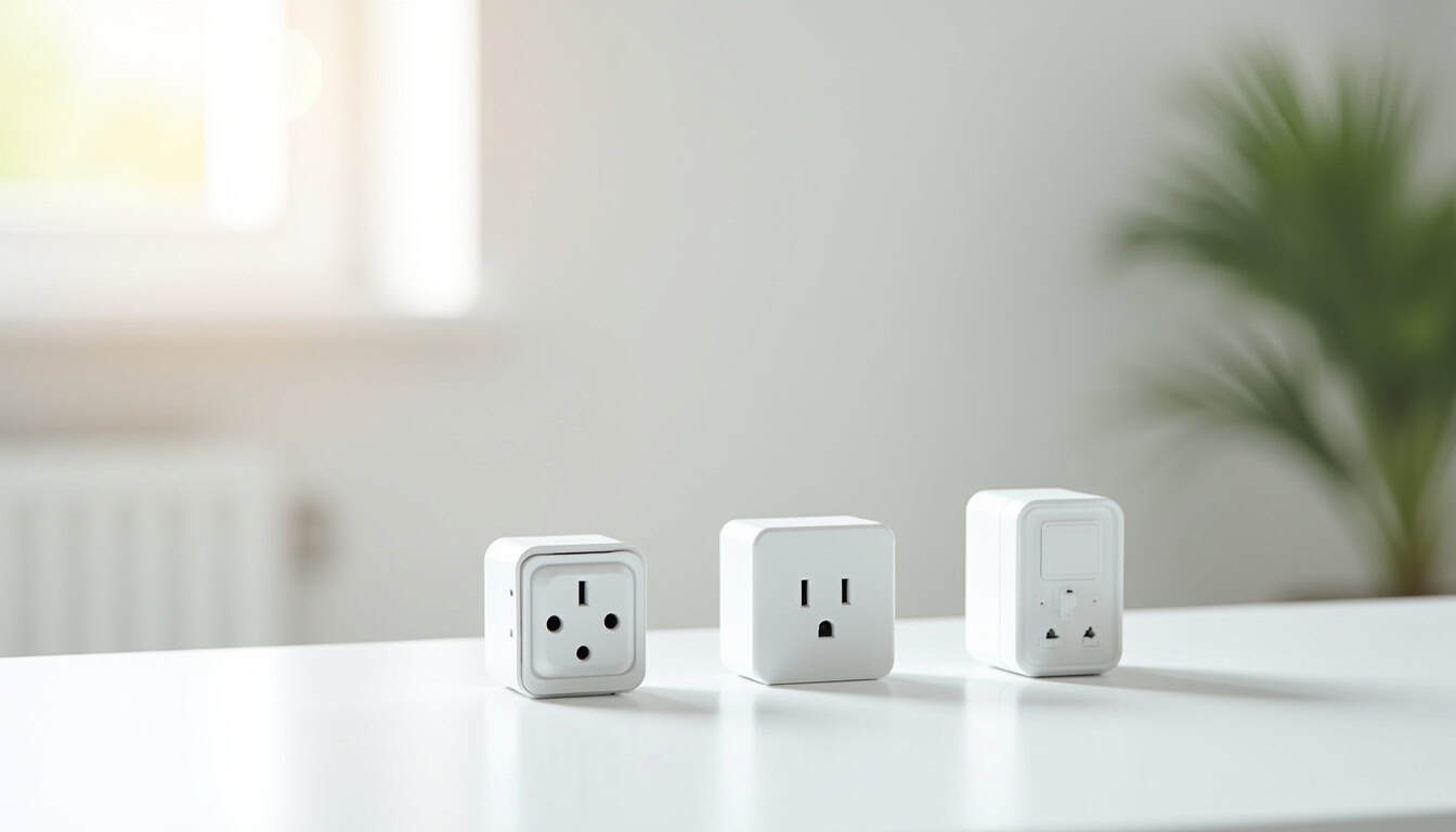 Différents types de bornes de recharge domestiques: prise renforcée, wallbox, borne intelligente