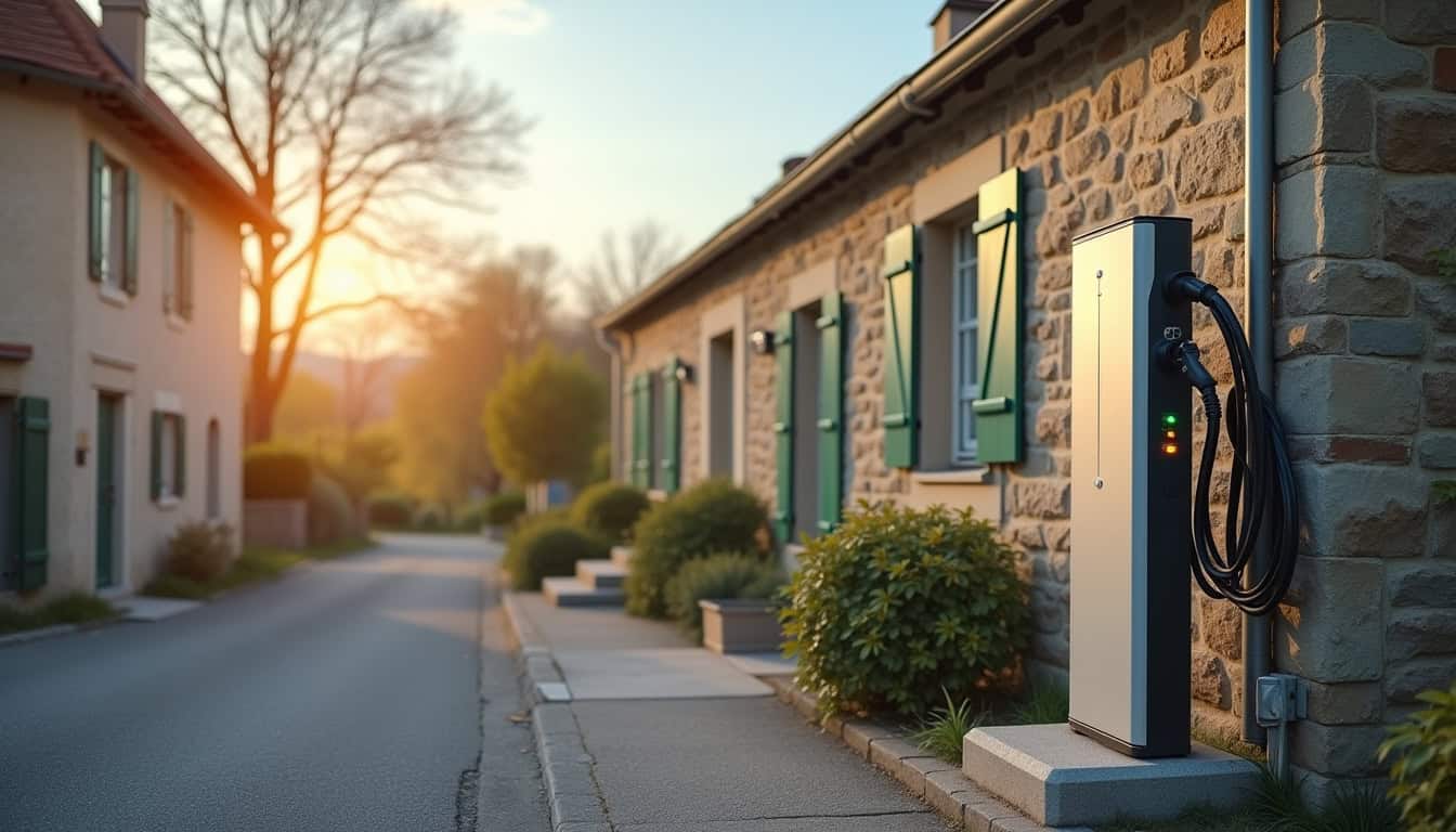 Différents types de bornes de recharge électrique installées à Béard-Géovreissiat