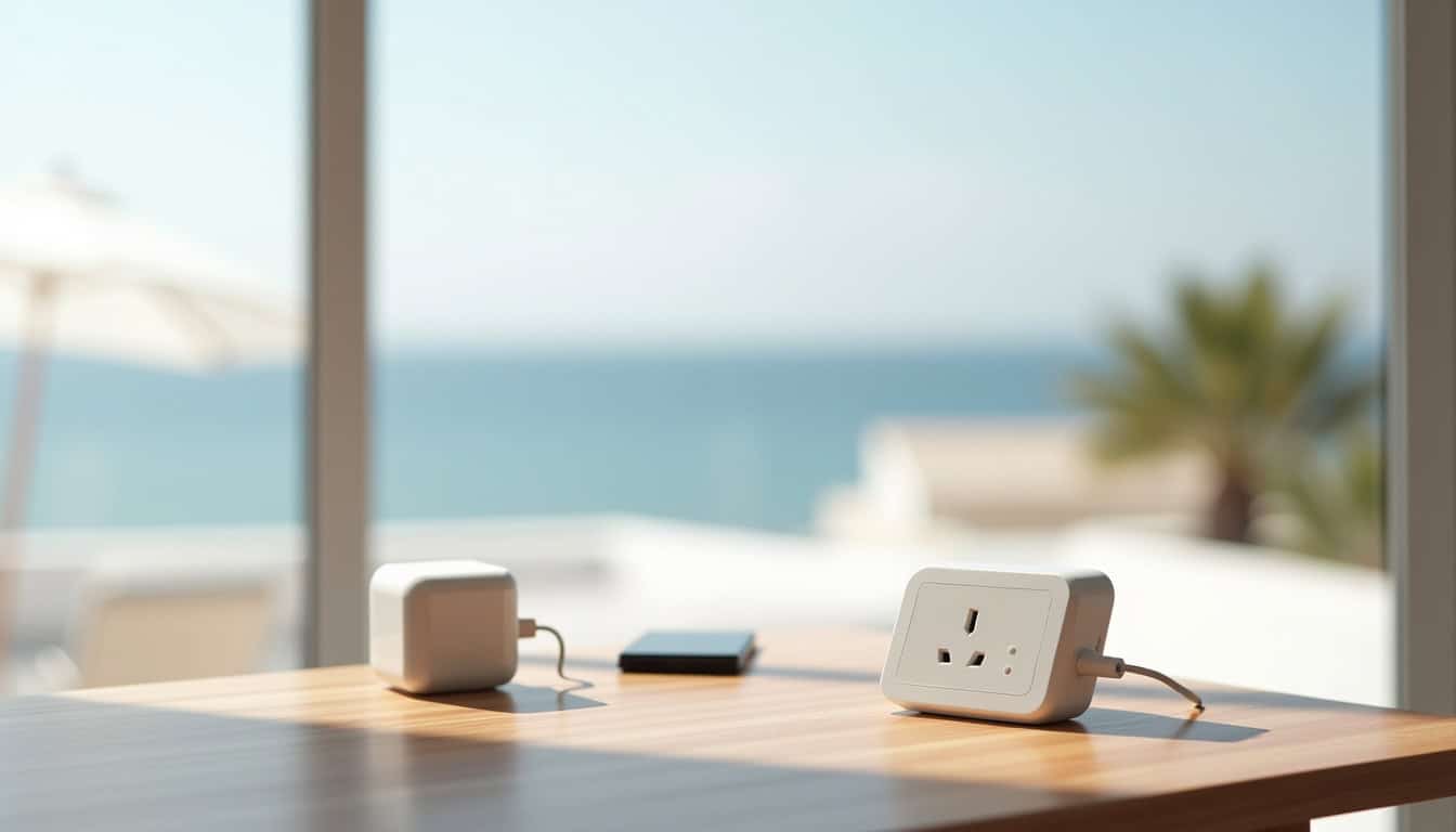 Différents types de bornes de recharge électrique installées à La Môle: wallbox, prise renforcée, borne intelligente