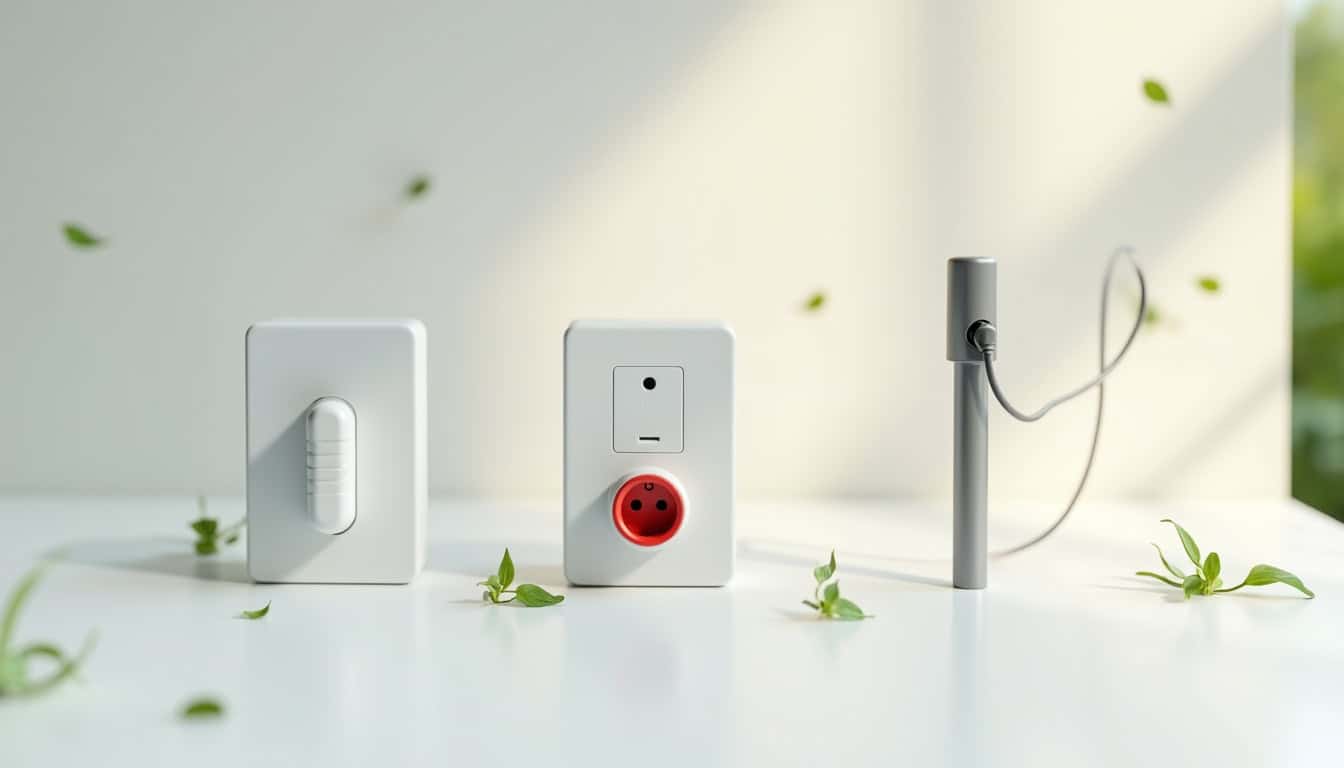 Différents types de bornes de recharge électrique installées à Les Loges: wallbox, prise renforcée et borne publique