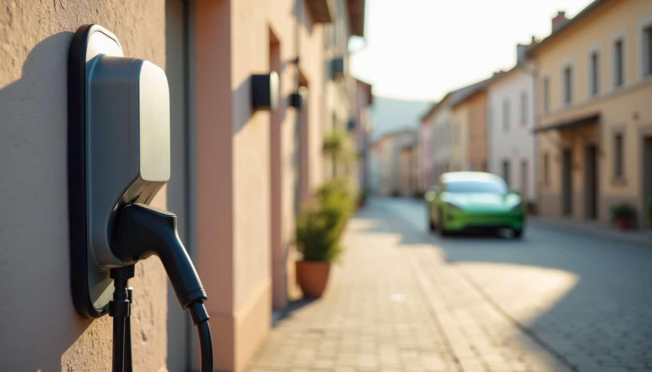 Différents types de bornes de recharge électrique installées à Ouveillan