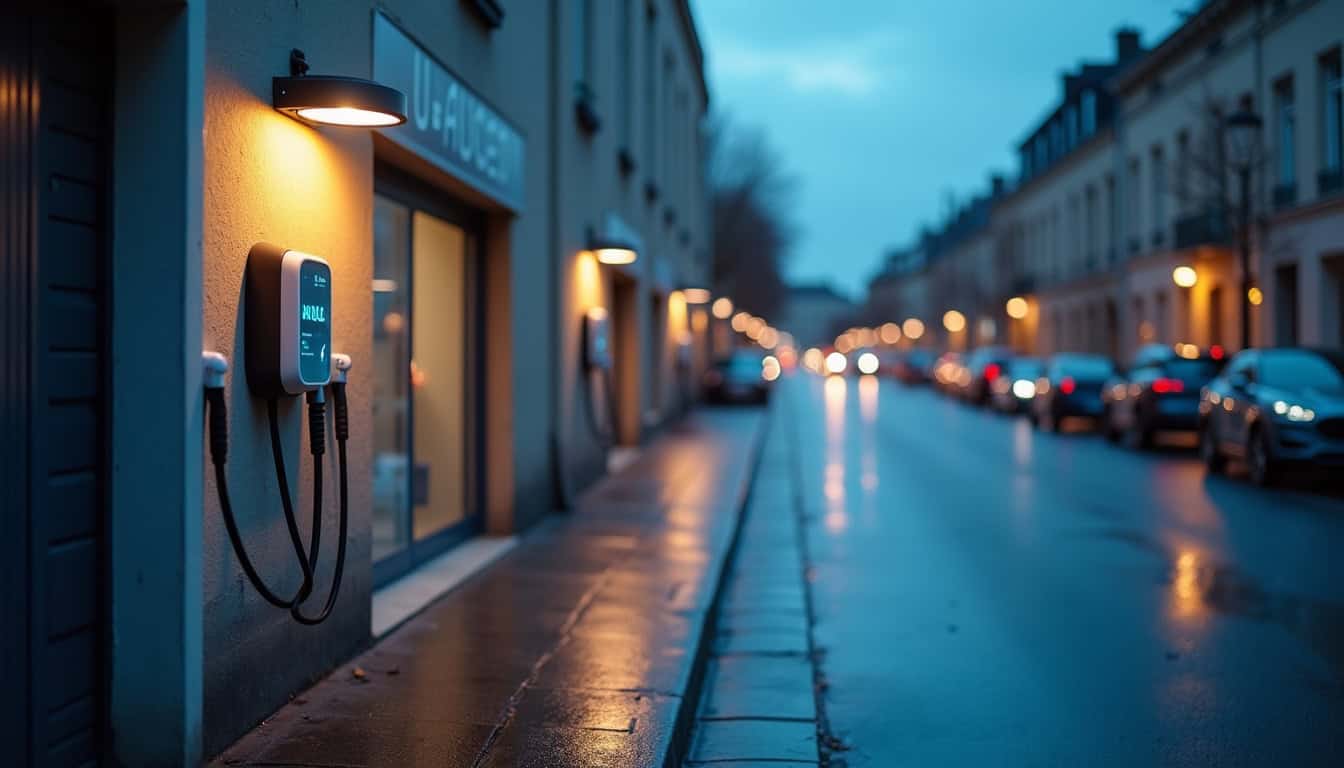Différents types de bornes de recharge électrique installées à Saint-Chamond
