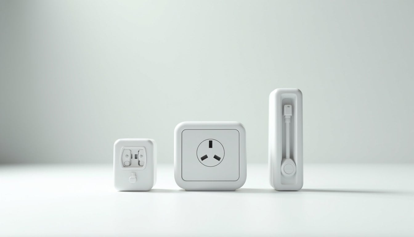 Différents types de bornes de recharge électrique: prise renforcée, wallbox murale, borne rapide