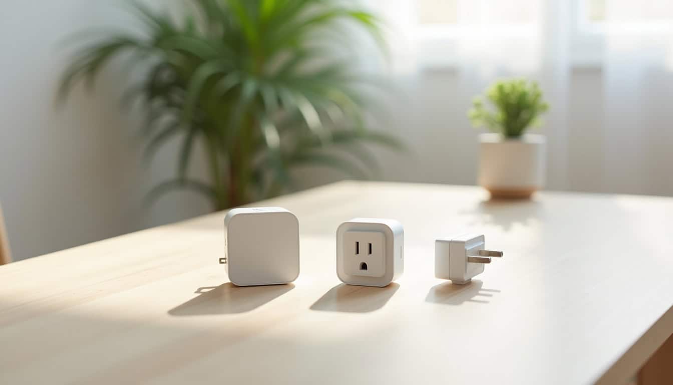 Différents types de bornes de recharge électrique: wallbox, prise renforcée et prise domestique