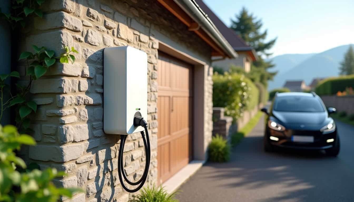 Différents types de bornes de recharge murales pour voitures électriques à Saint-Amant-Tallende