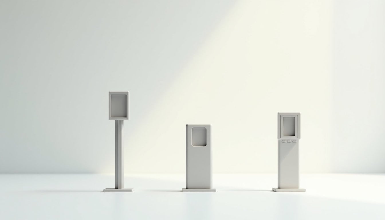 Différents types de bornes de recharge pour véhicules électriques