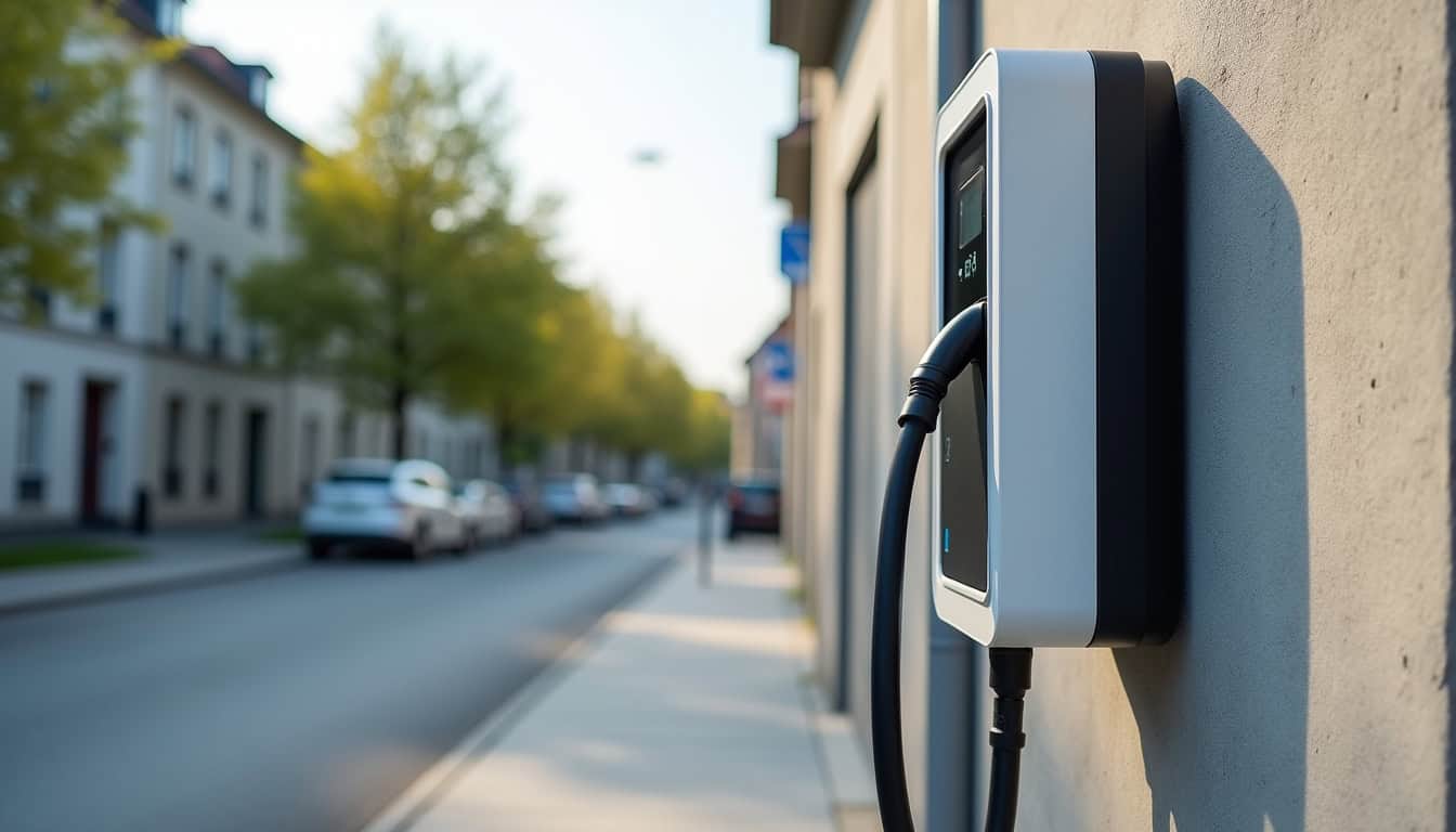 Différents types de bornes électriques installées à Camon