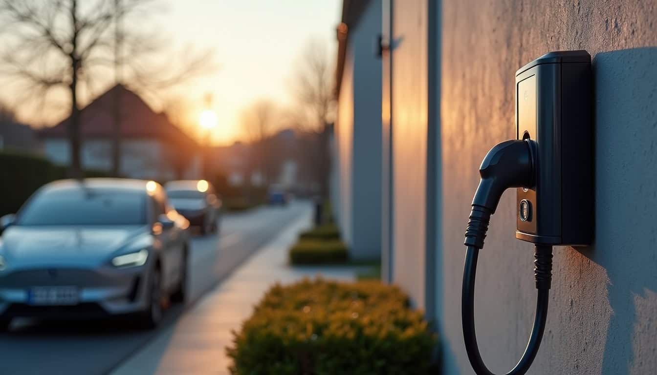 Différents types de bornes électriques pour véhicules à Turretot