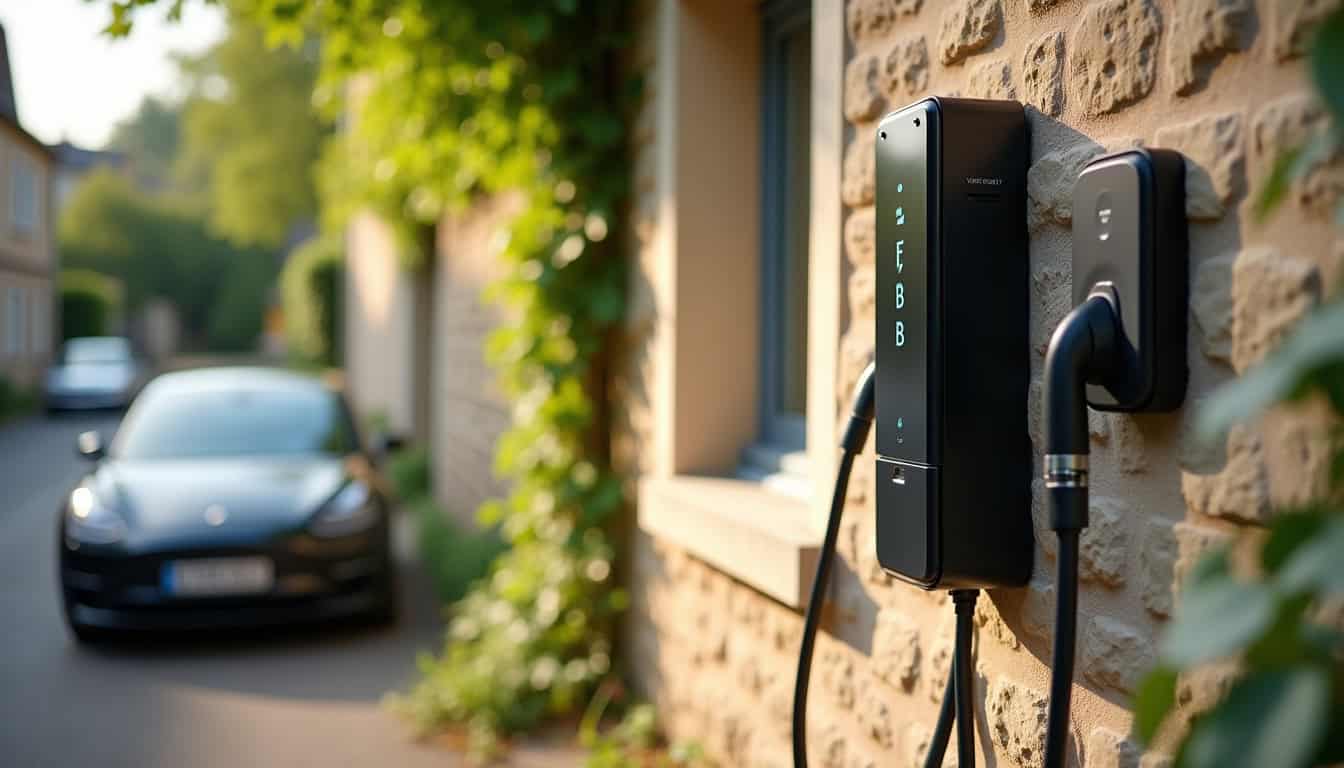 Différents types de wallbox installées chez des particuliers à Saint-Benoît-sur-Loire