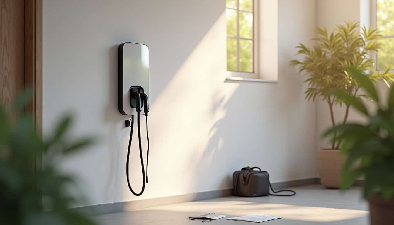 Étapes d'installation d'une borne électrique à Lurcy-Lévis