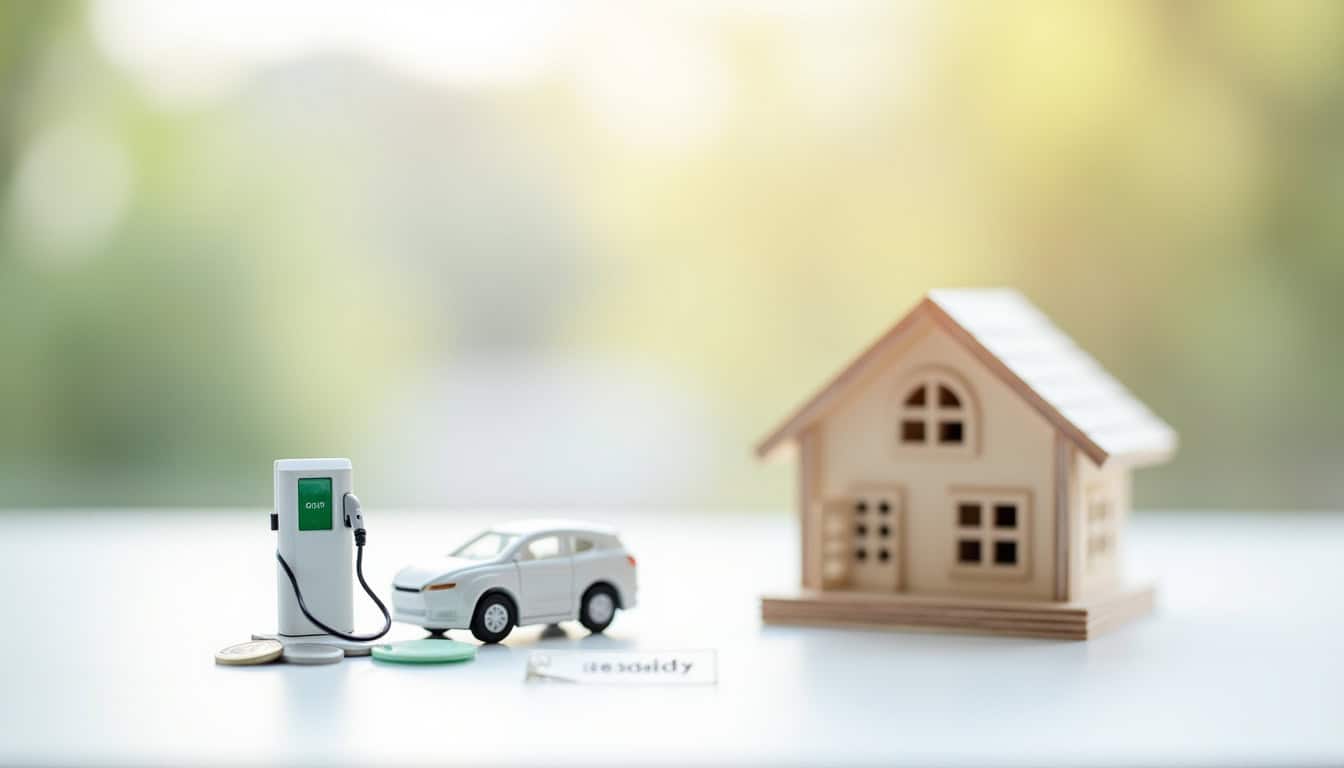 Facture d'installation d'une borne de recharge avec détails des aides appliquées