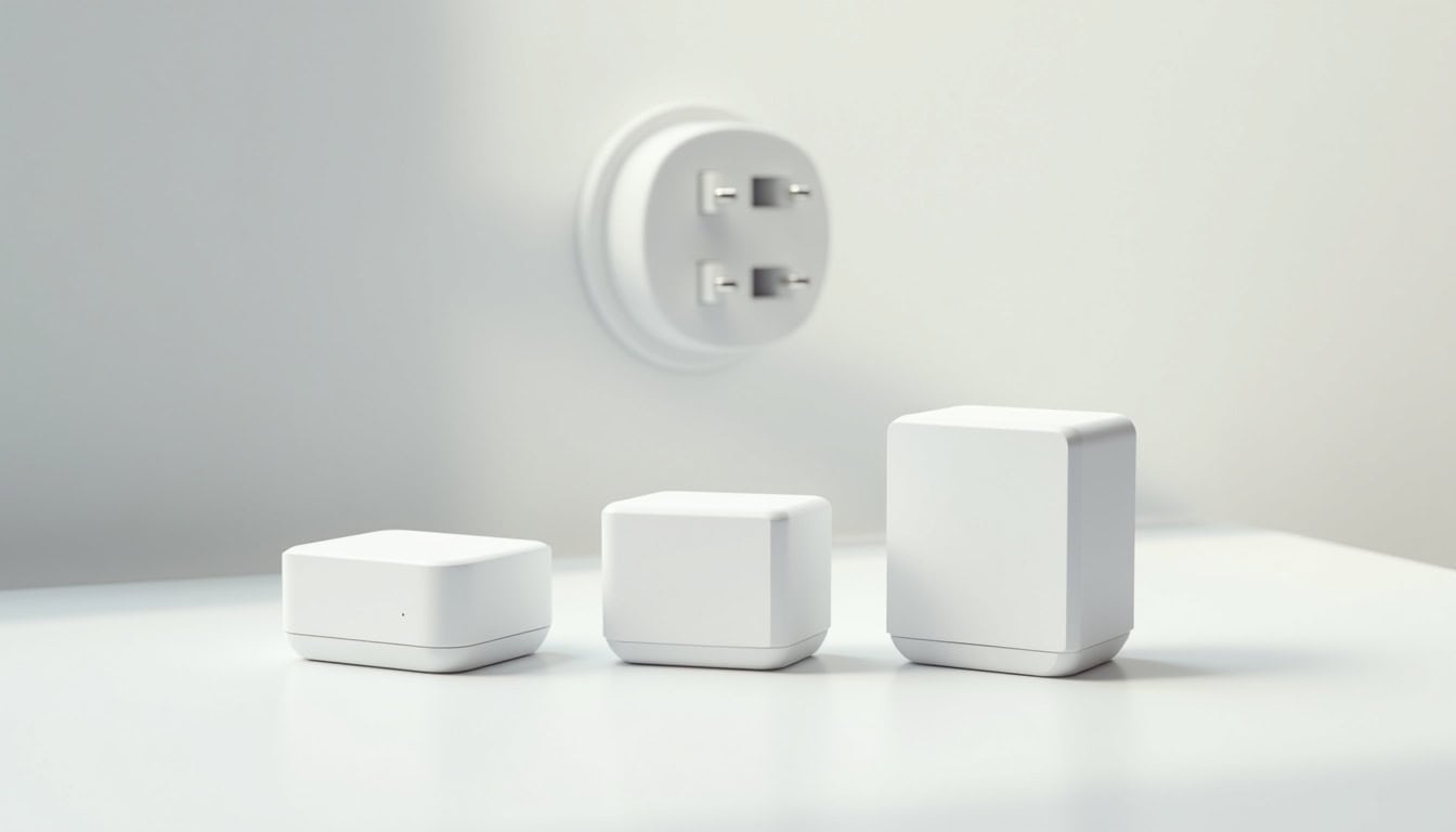 Illustration des différents niveaux de puissance pour une borne de recharge électrique